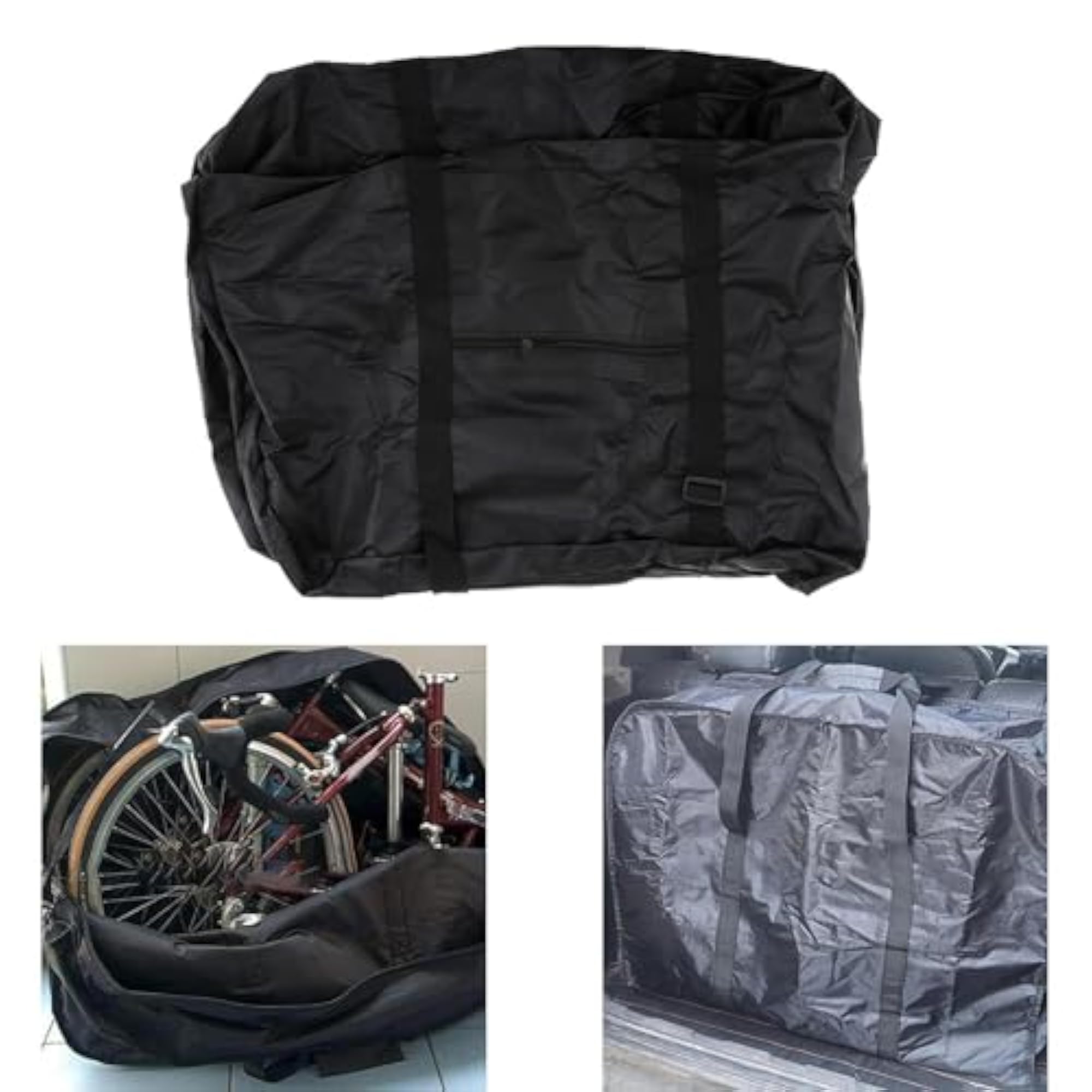 Folding Bike Bag, Premium Water Resistant Travel Case